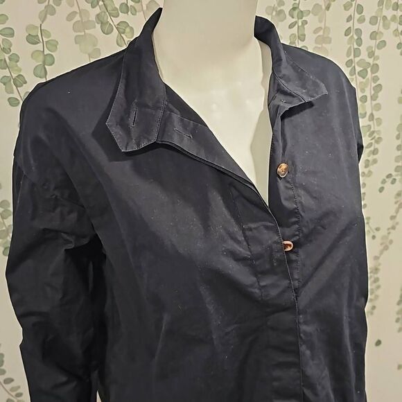 Lafayette 148 Button Down Cotton Shirt Sz XS - Picture 4 of 11